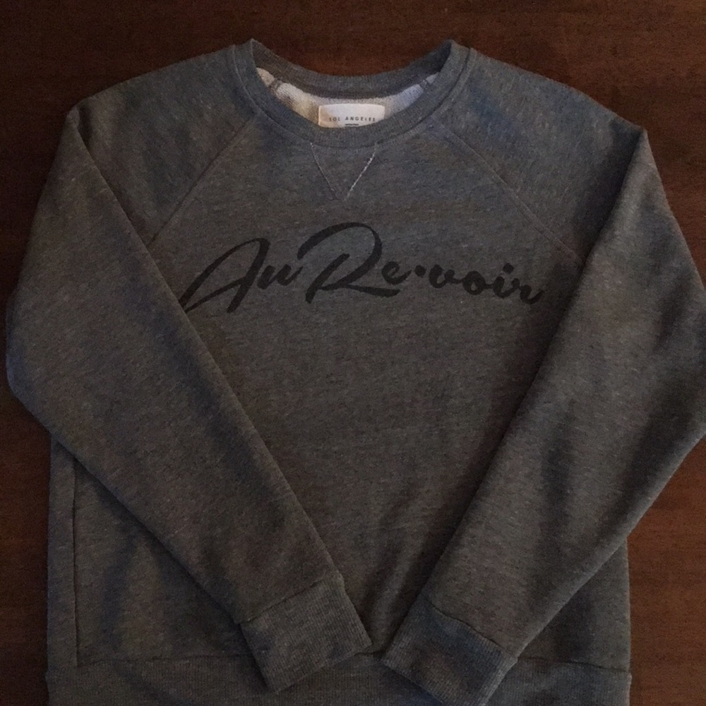 Anthropologie/sol angeles sweat shirt